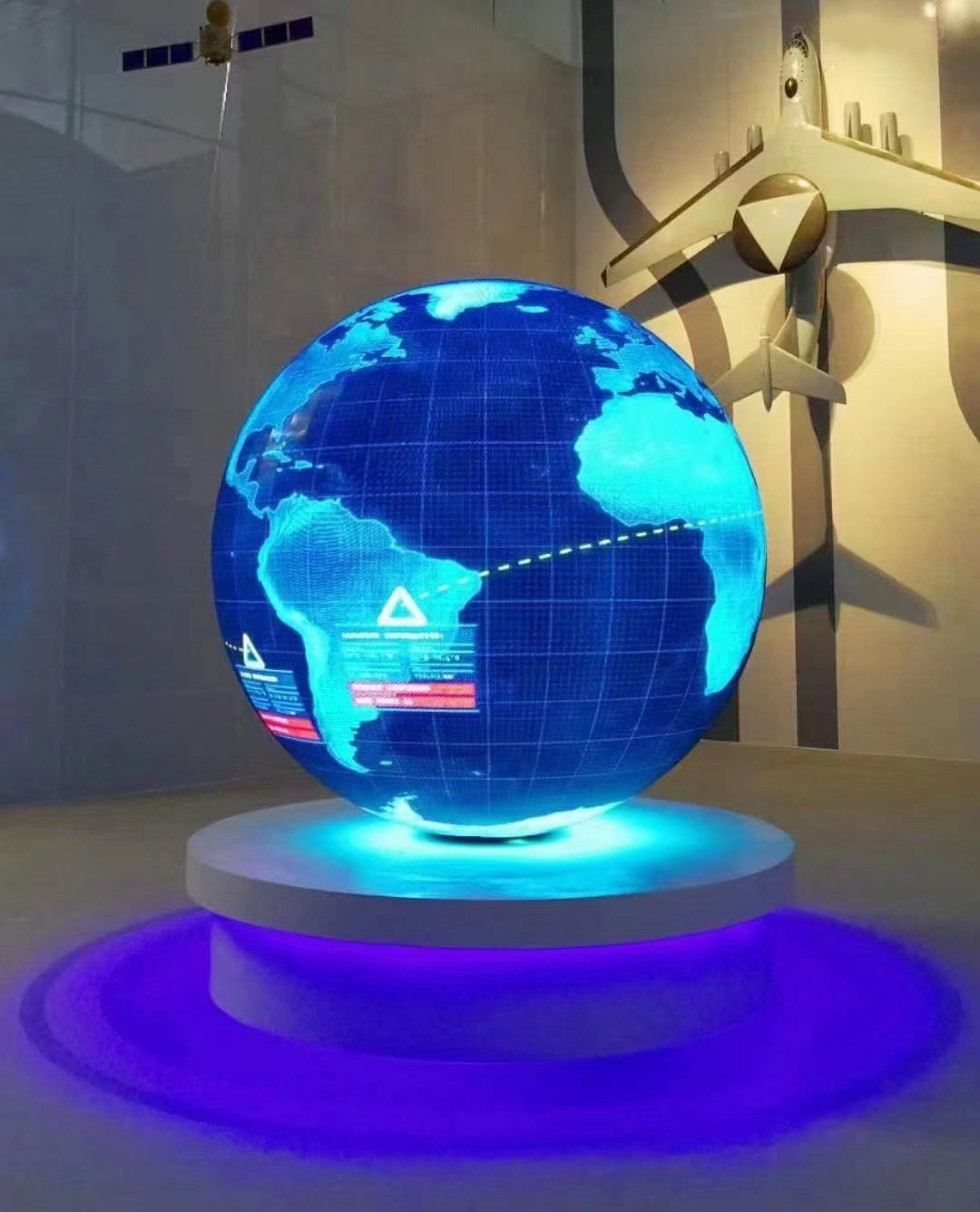 P2.5 Spherical Display in Museum